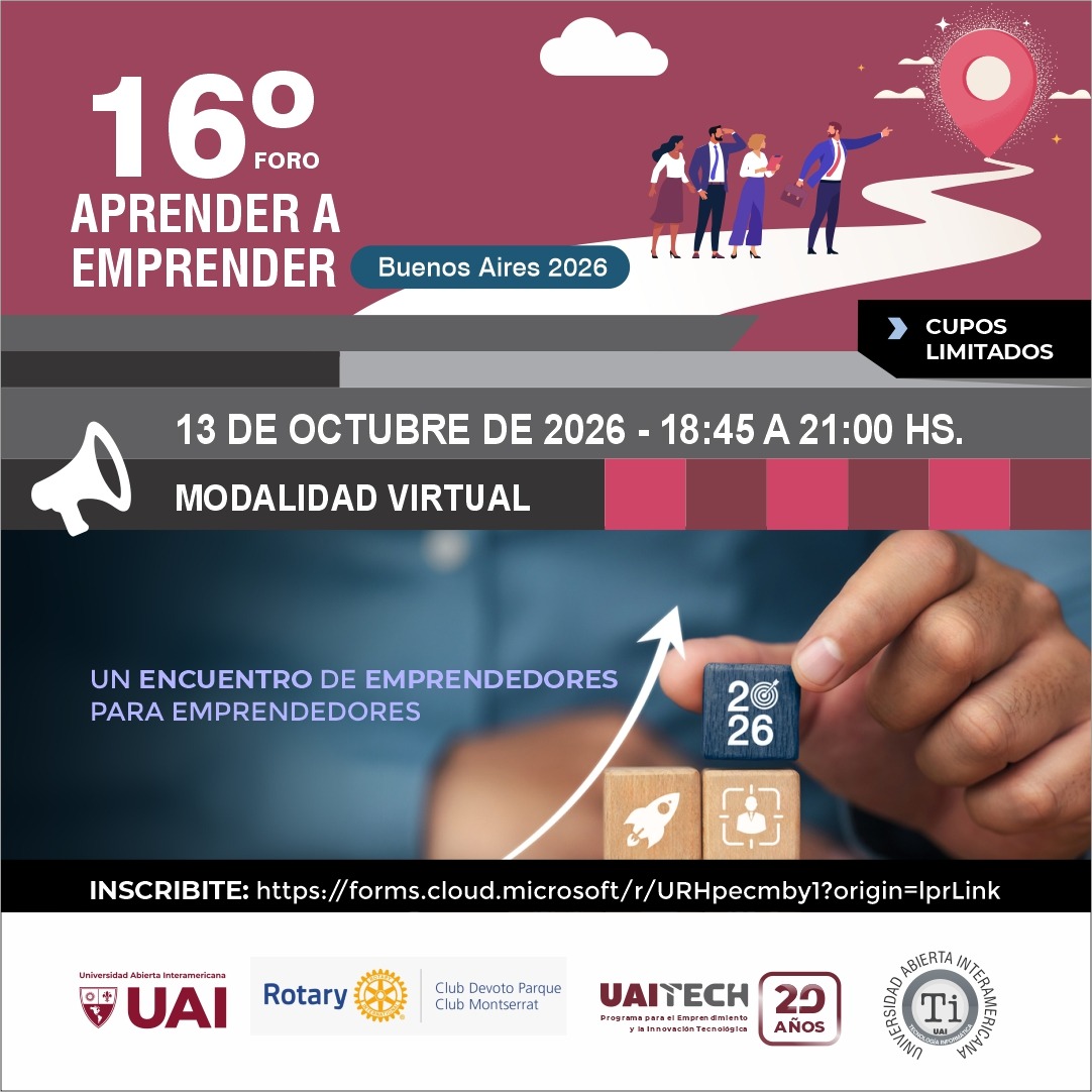 16.º Foro Aprender a Emprender 
